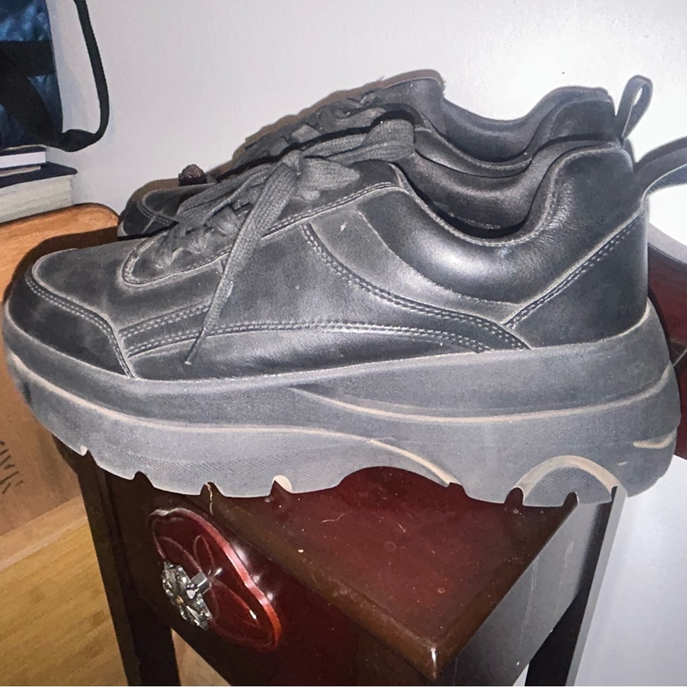 Steve Madden Black Chunky Men's Sneakers